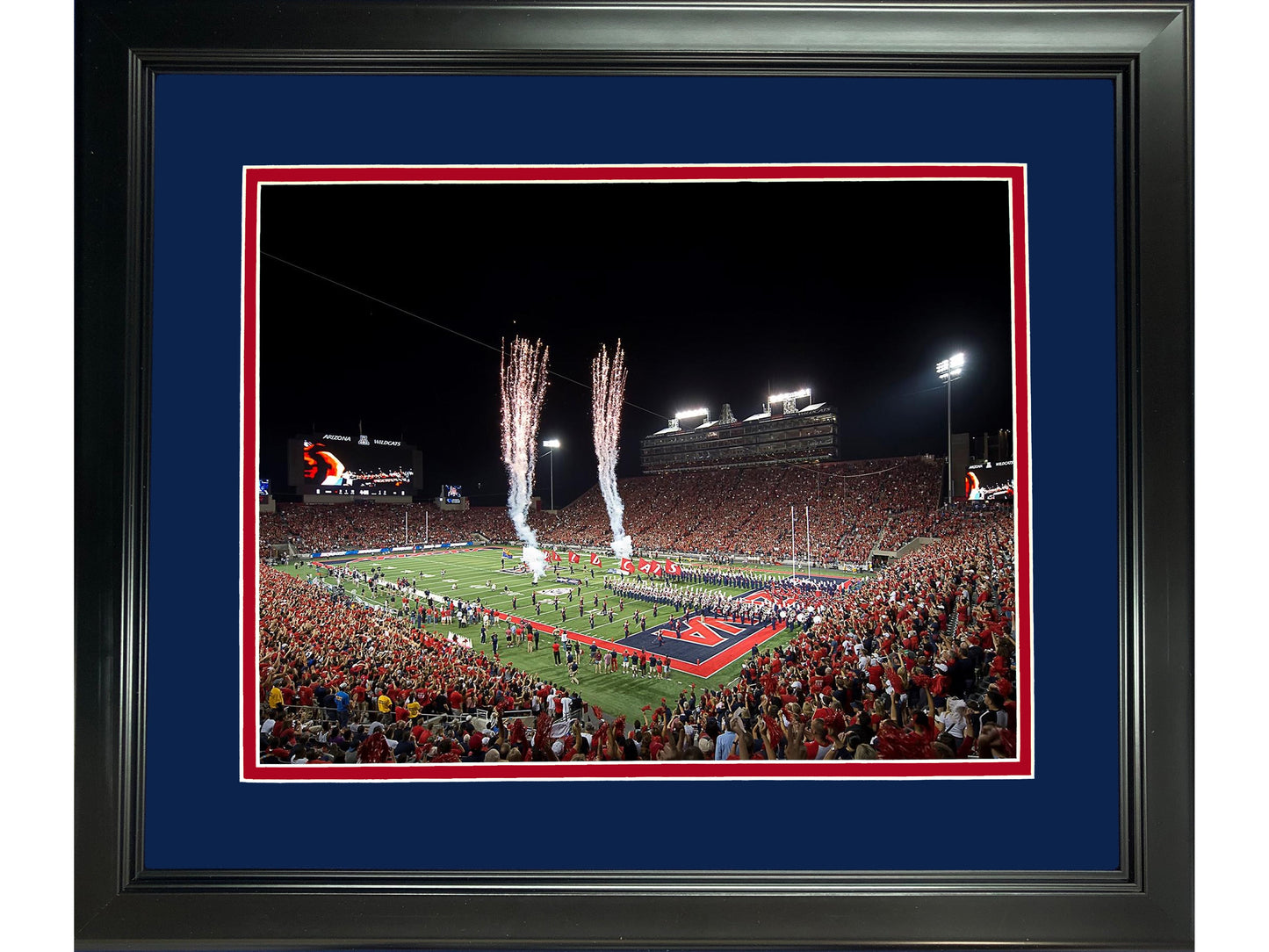 Framed Arizona Stadium Arizona Wildcats 11"x14" NCAA Football Photo Professionally Matted
