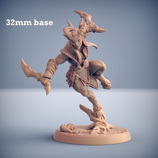 Averian Woodkeeper: Sculpt D (Female Faun Assassin)
