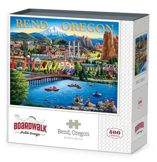 Bend, Oregon 500 Piece Jigsaw Puzzle by Boardwalk Puzzle Company