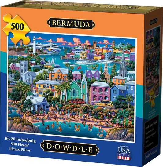 Bermuda 500 Piece Jigsaw Puzzle | Dowdle Puzzles