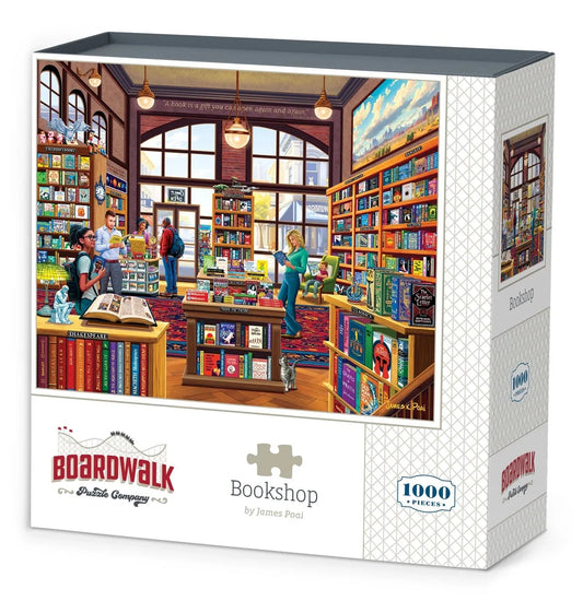 Bookshop 1000 Piece Puzzle by Boardwalk
