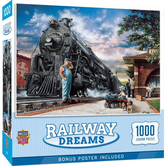 Railway Dreams 1000 Piece Puzzle | Masterpieces Puzzles