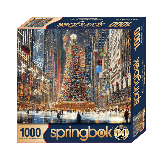 Christmas in the City 1000 Piece Jigsaw Puzzle | Springbok Puzzles