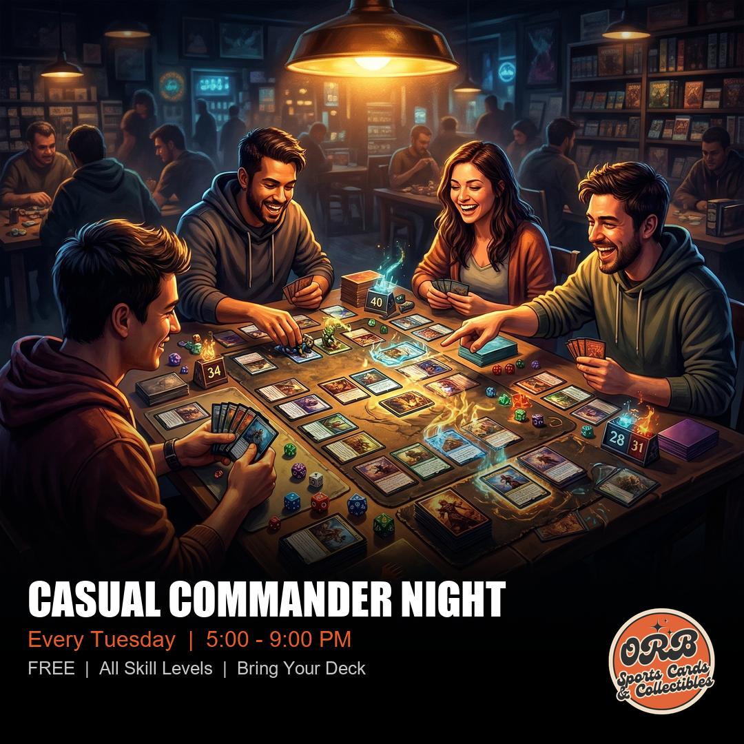 Casual Open Play MTG Commander (6/2)