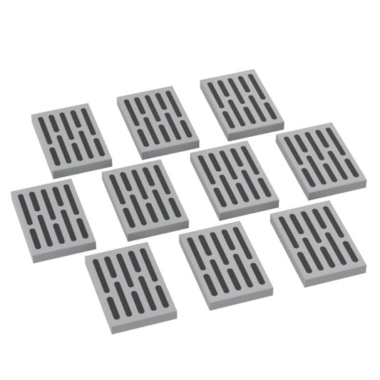 Dark Panels 10-Pack (Space, SW) made using LEGO parts - B3 Customs
