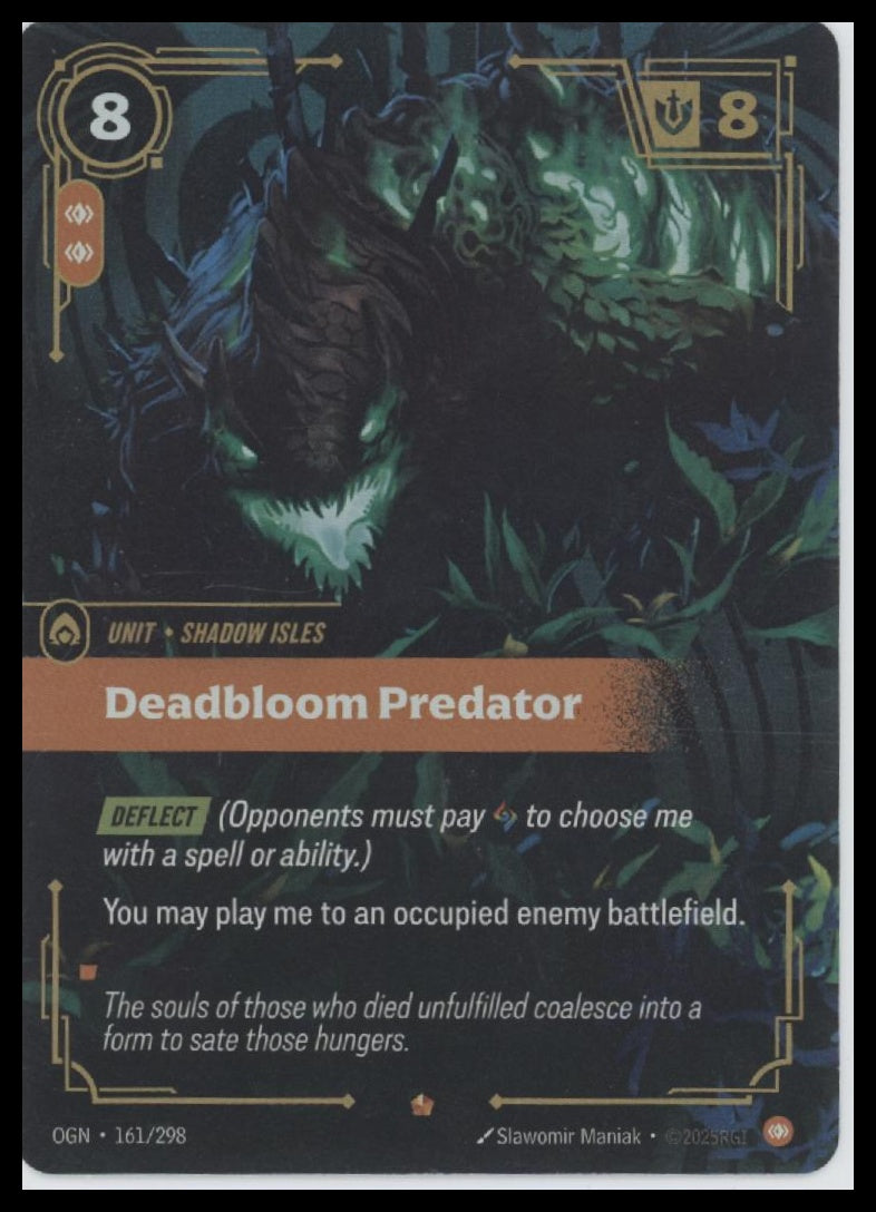 Deadbloom Predator #161/298 Epic -... | ORB Trading Cards – Orb Sports ...