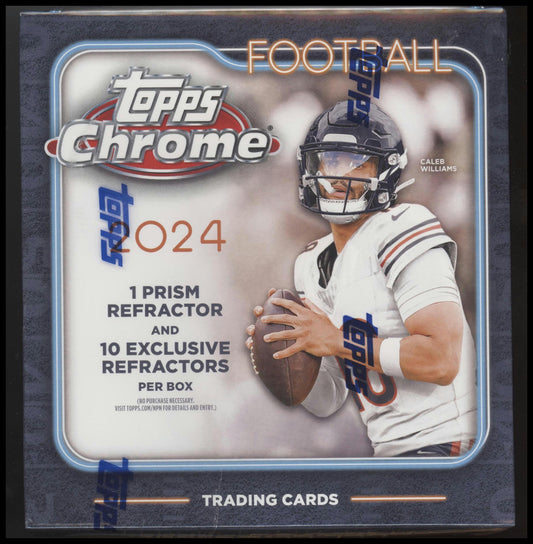 2024 Topps Chrome Football Mega Box