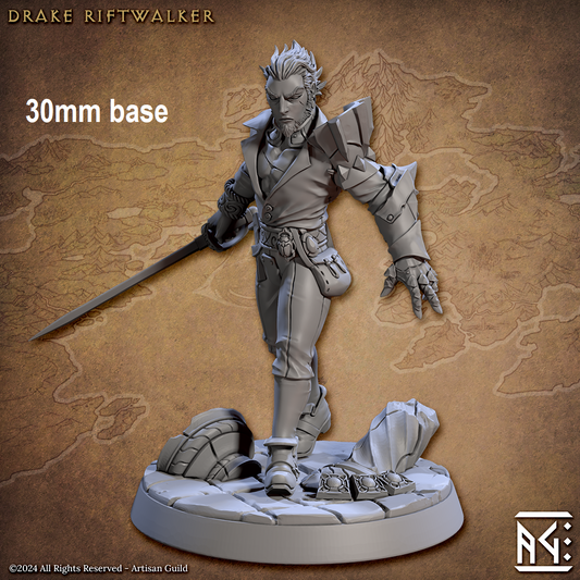 Drake Riftwalker (Male Human Rogue)