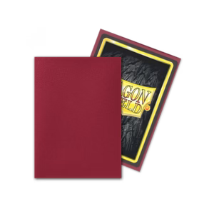 Dragon Shield Matte Sleeves - Blood Red (100-Pack)