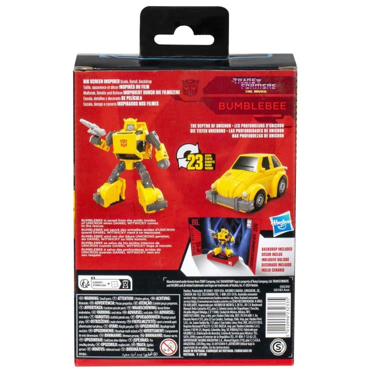 The Transformers: The Movie Studio Series 86-29 Deluxe Bumblebee - CLEARANCE
