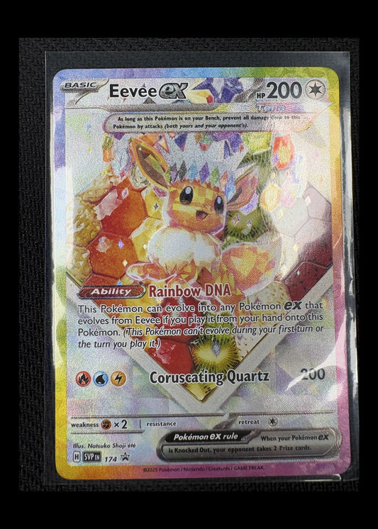 Eevee ex 174 - Scarlet & Violet Promo - NM