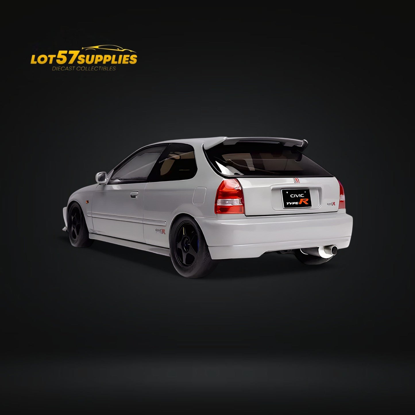 MOTORHELIX Honda Civic Type-R EK9 Nardo Grey 1:18