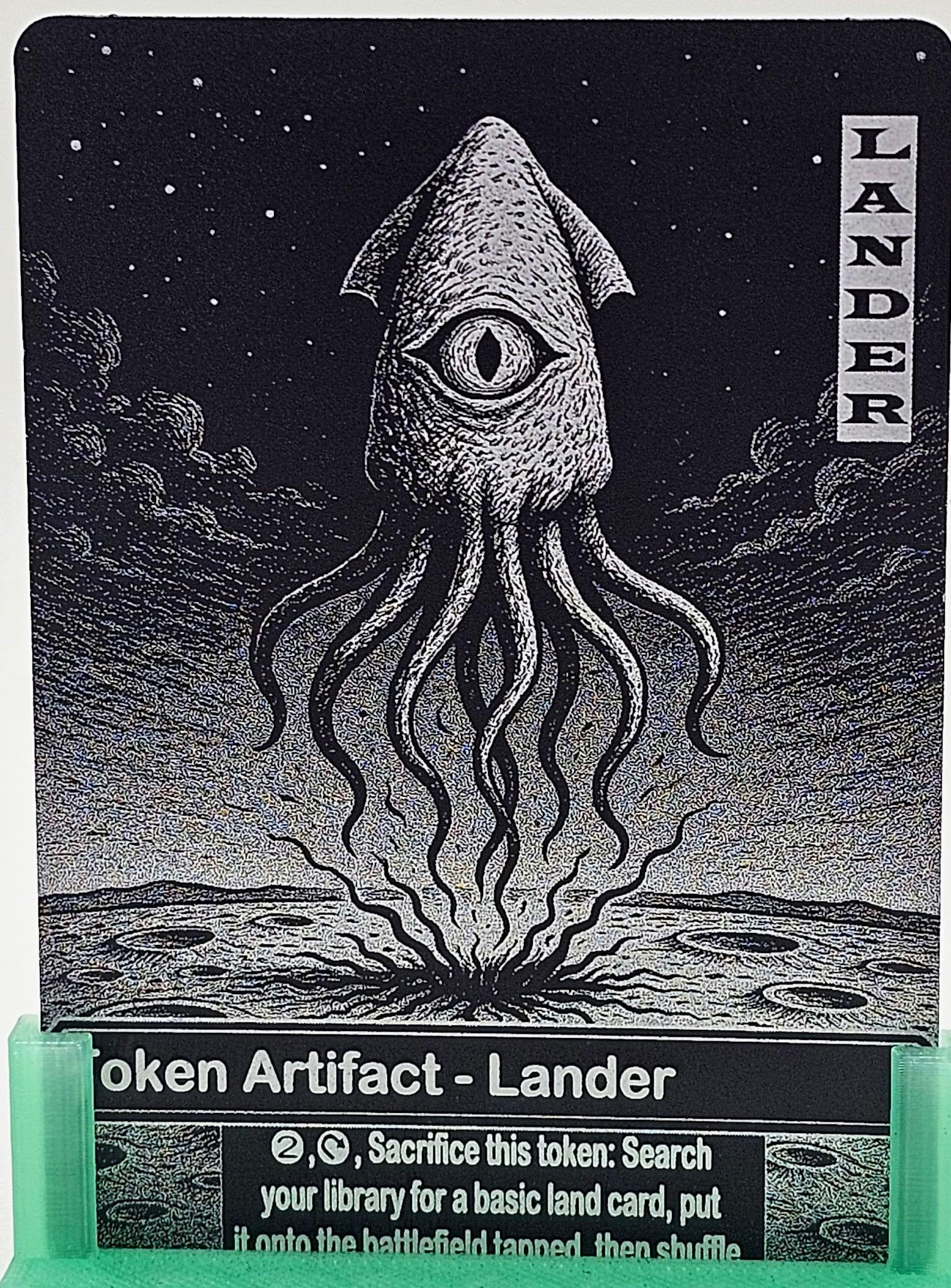 Eldritch spacepod Metal Token