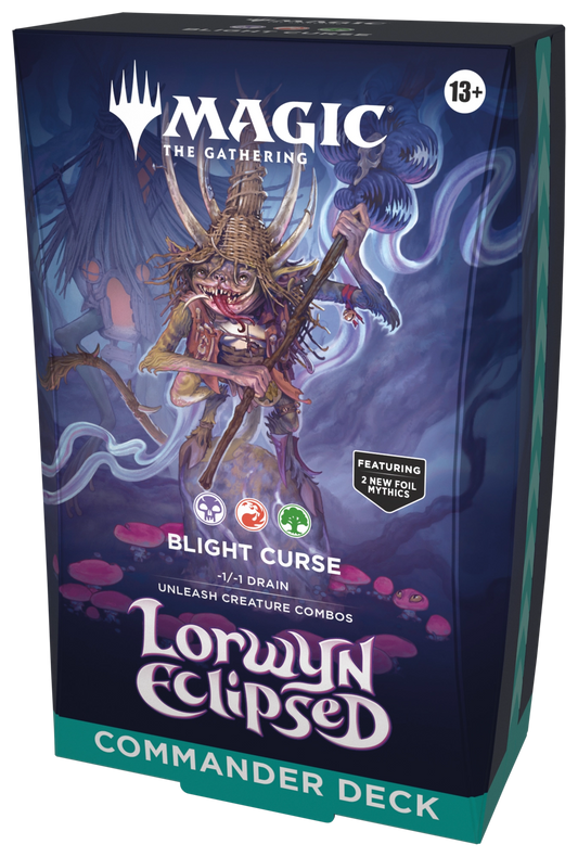 Magic: The Gathering Lorwyn Eclipsed Commander Deck - Blight Curse