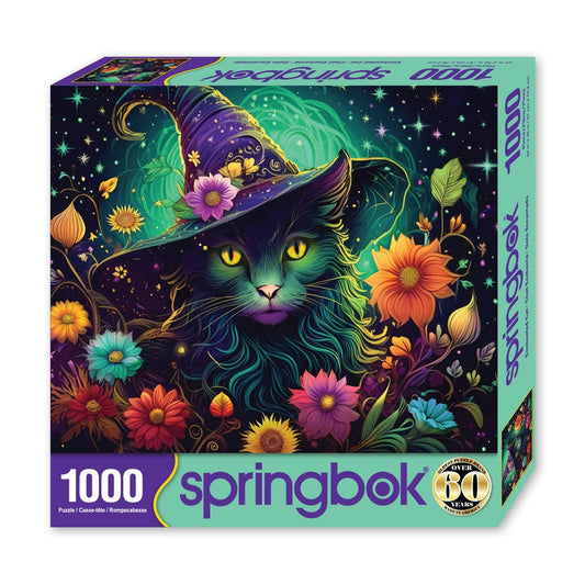 Enchanted Cat 1000 Piece Jigsaw Puzzle | Springbok Puzzles