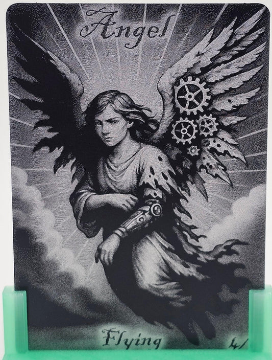 Fallen steampunk Metal Token