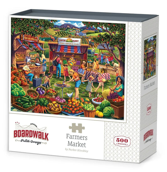 Farmers Market 500 Piece Puzzle by Boardwalk