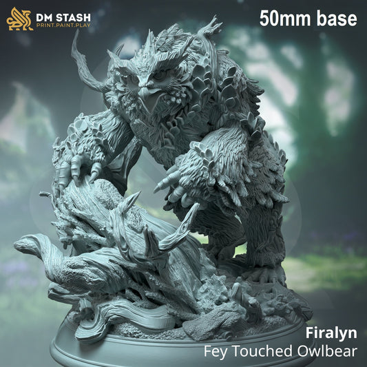 Firalyn, Fey Touched Owlbear