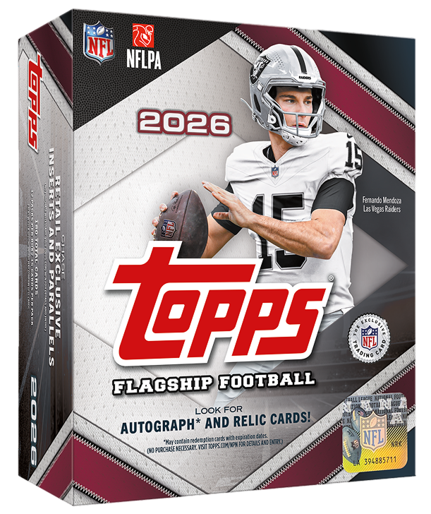 2026 Topps Flagship Football Mega Box