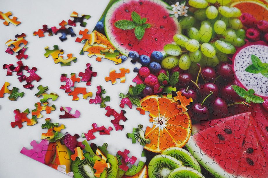 Fruit Platter 500 Piece Jigsaw Puzzle by Springbok Puzzles