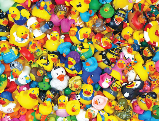 Funny Duckies 400 Piece Jigsaw Puzzle by Springbok Puzzles