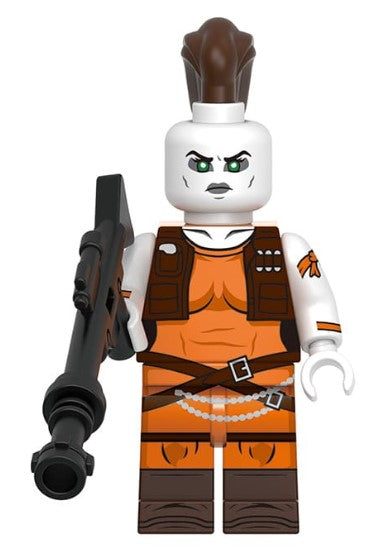Bounty Huntress Custom Minifig
