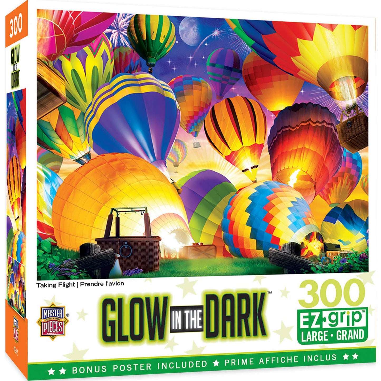 Glow in the Dark - Taking Flight 300 Piece Puzzle by Masterpieces Puzzles
