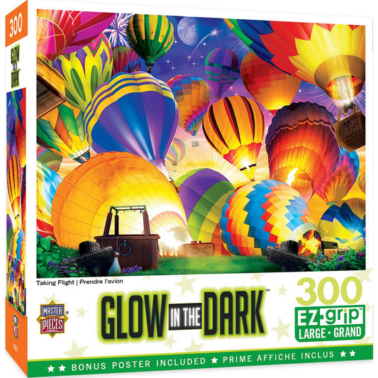 Glow in the Dark - Taking Flight 300 Piece Puzzle by Masterpieces Puzzles