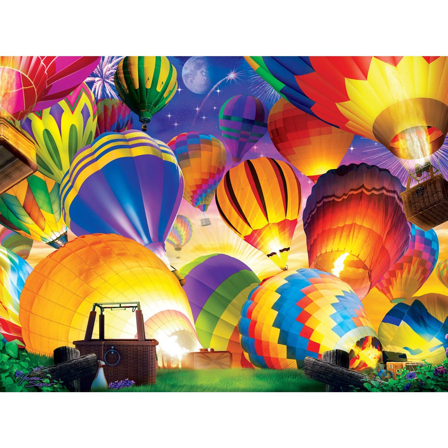Glow in the Dark - Taking Flight 300 Piece Puzzle by Masterpieces Puzzles