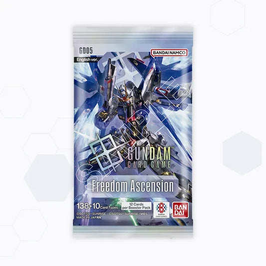Gundam Card Game Freedom Ascension GD05 English booster pack