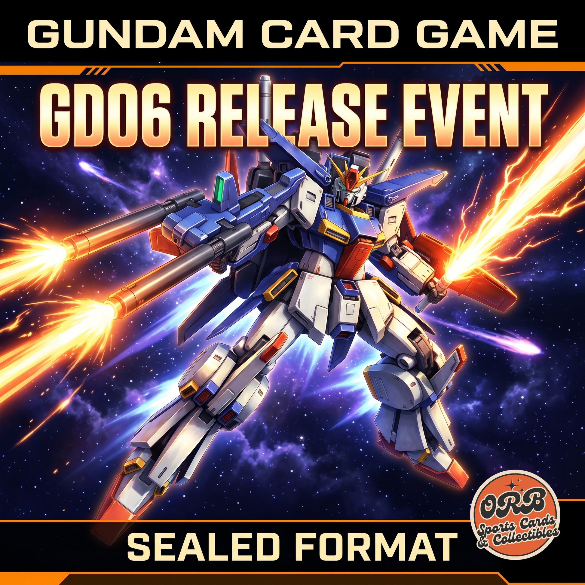 Gundam Card Game GD06 Release Event at ORB Sports Cards