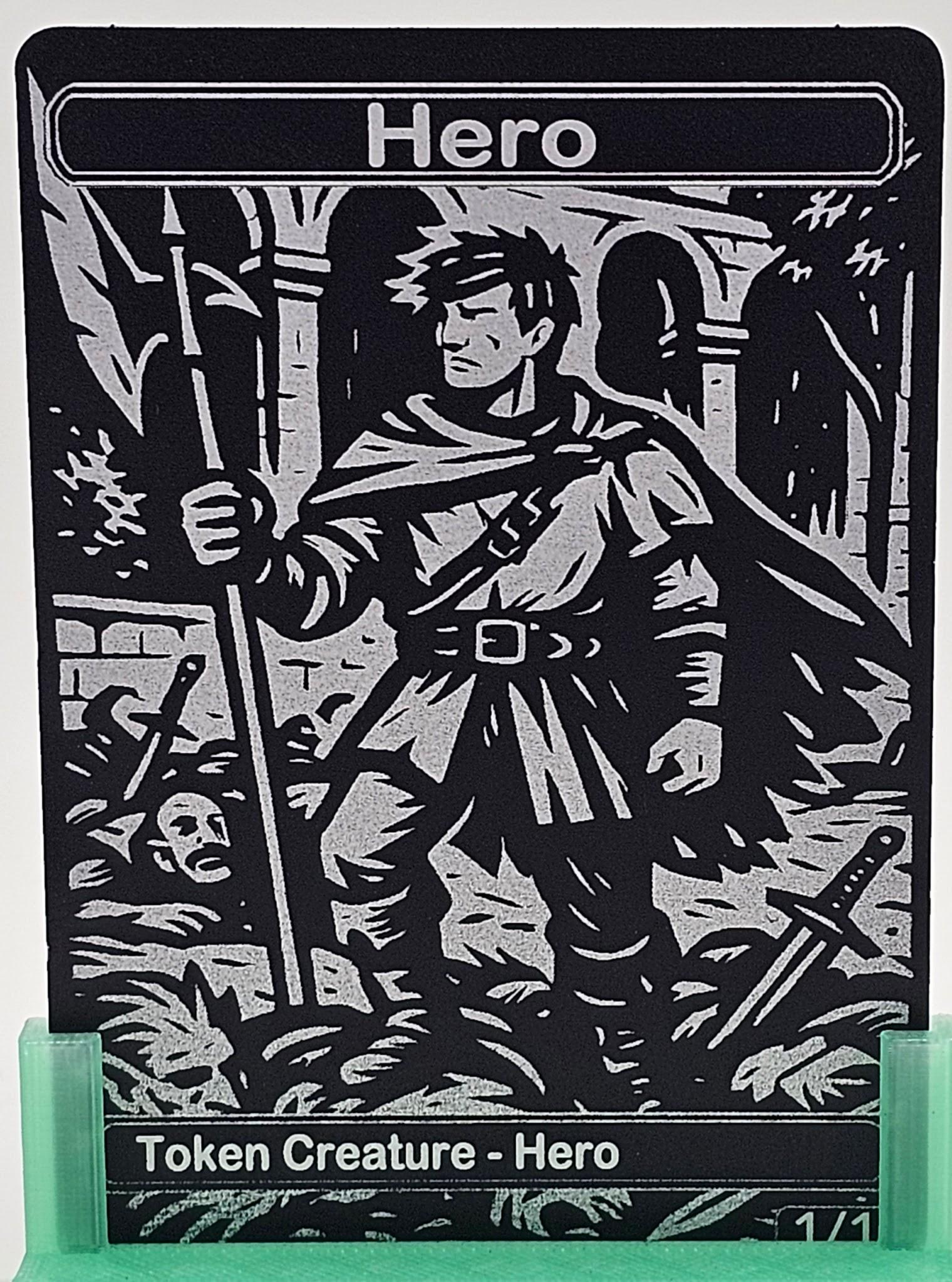 Haleberd hero Metal Token