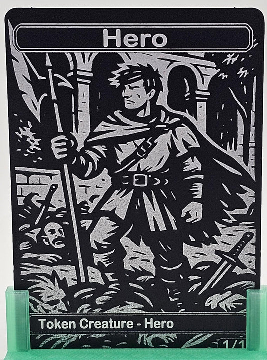 Haleberd hero Metal Token