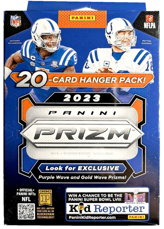 2023 Panini Prizm Football 20-Card Hanger Pack