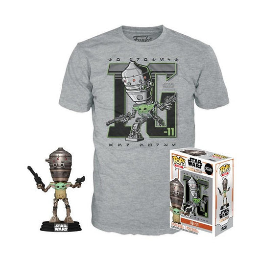 IG-11 w/ The Child w/T-Shirt (XL Sealed, The Mandalorian) 427 - GameStop Exclusive