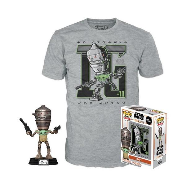 IG-11 w/ The Child w/T-Shirt (M, Sealed, The Mandalorian) 427 - GameStop Exclusive