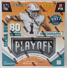 Panini Playoff Football Sports Trading Card Mega Box - 10 Packs - 2021