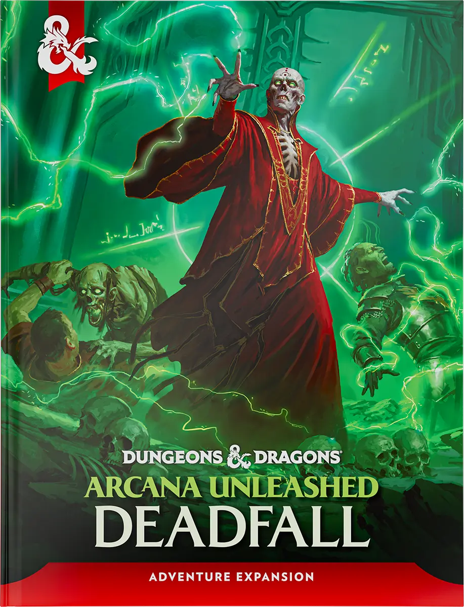Dungeons & Dragons Arcana Unleashed Deadfall standard cover book