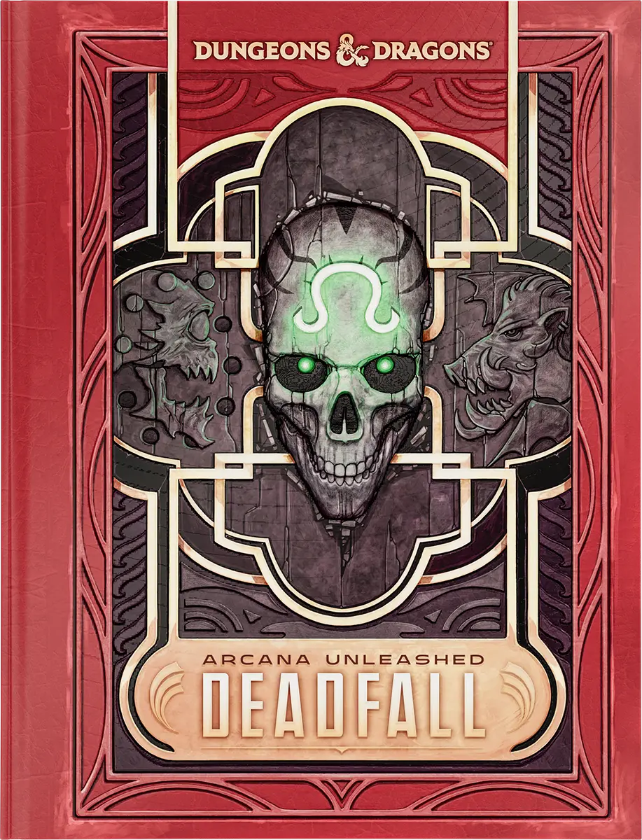 Dungeons & Dragons Arcana Unleashed Deadfall alternate-art cover book