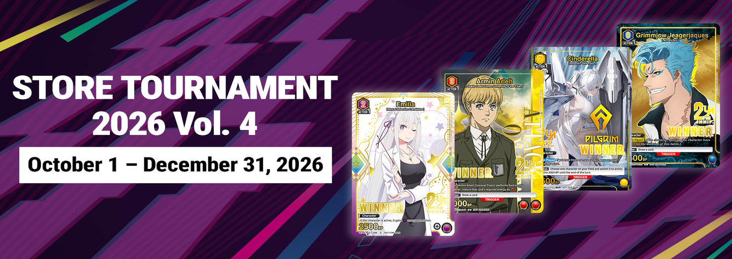 UNION ARENA official store tournament artwork