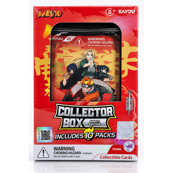 Kayou Naruto Smriti Earth Scroll Series 2 Pearl Collector Box - 10 Packs
