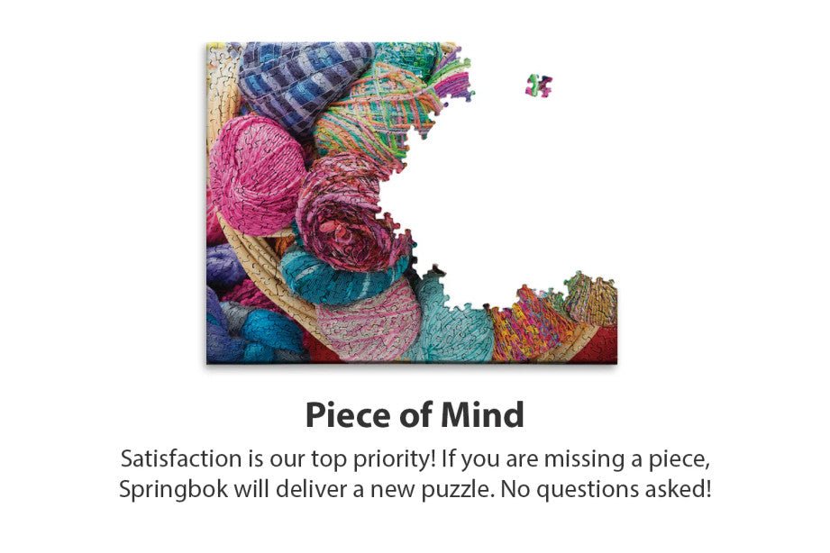 Knit Fit 1000 Piece Jigsaw Puzzle by Springbok Puzzles