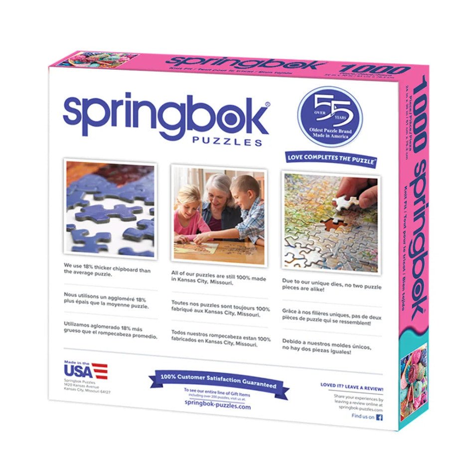 Knit Fit 1000 Piece Jigsaw Puzzle by Springbok Puzzles