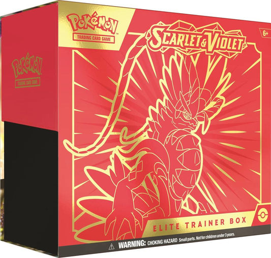 Caja de entrenador Elite Scarlet &amp; Violet - SV01: Set básico Scarlet &amp; Violet (SV1)