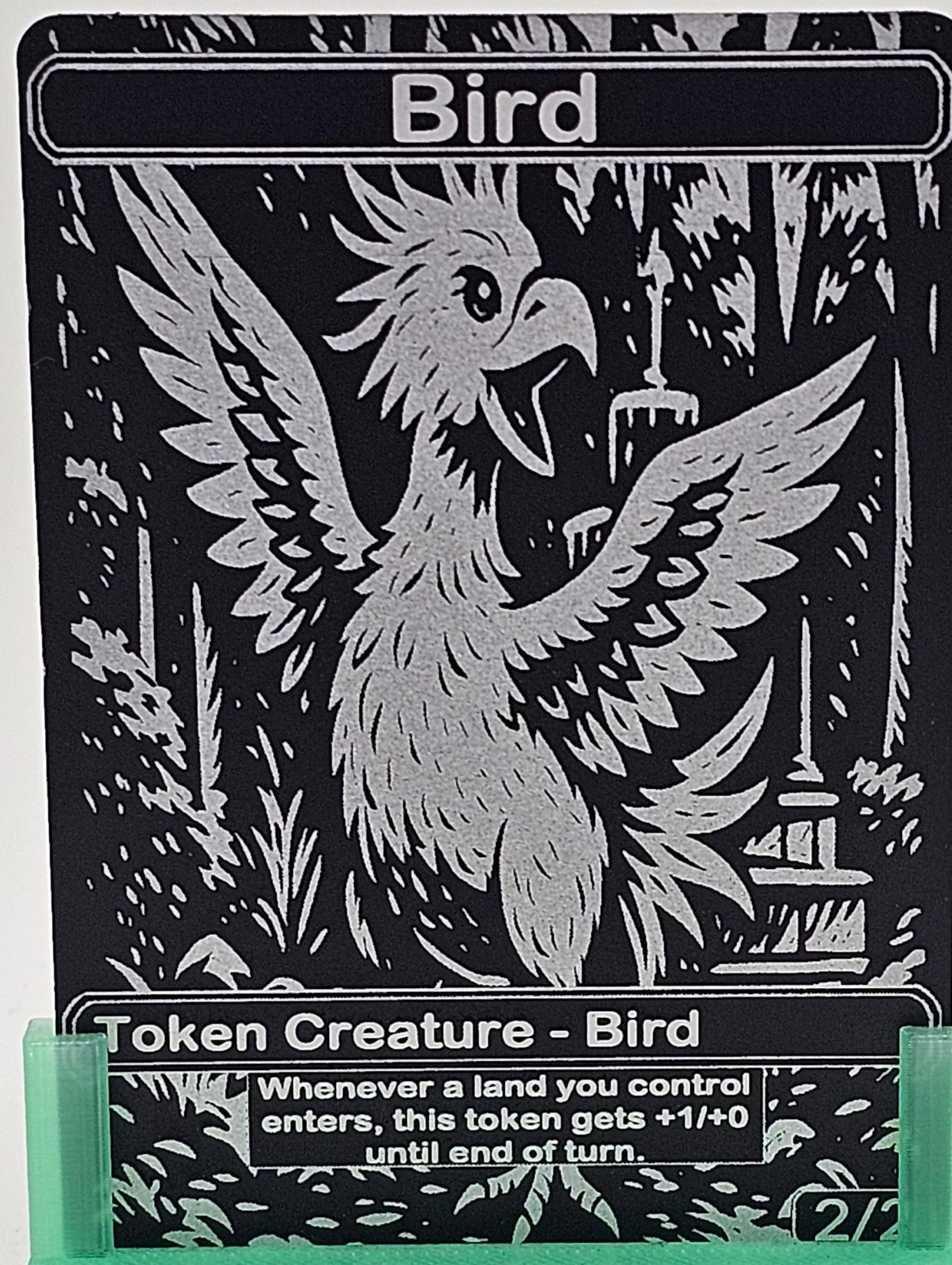 Landfall Bird Metal Token