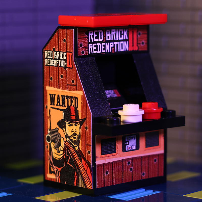 Red Brick Redemption II Minifig Arcade Game