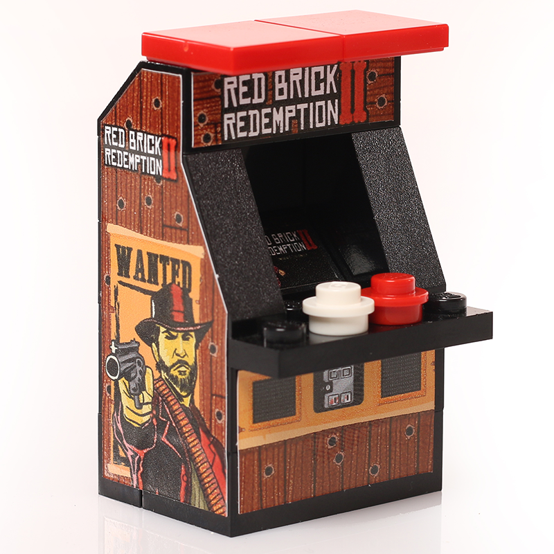 Red Brick Redemption II Minifig Arcade Game