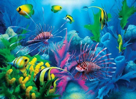 Lions of the Sea 100 Piece Jigsaw Puzzle by Springbok Puzzles