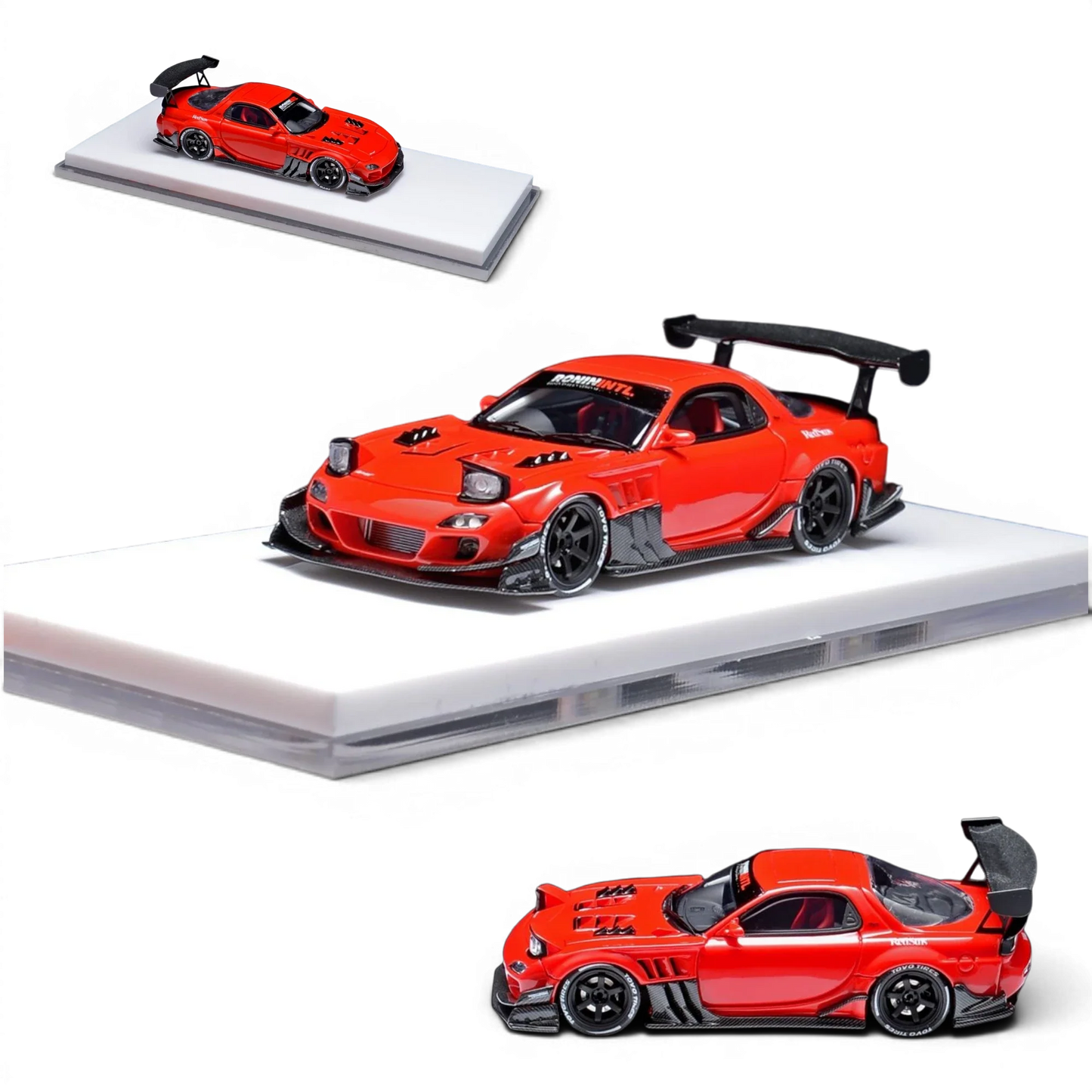 (Pre-Order) YM Model x Minicraftsman Mazda RX-7 Modified 1:64