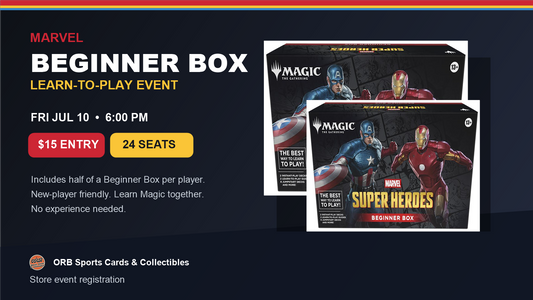 Marvel Beginner Box Learn-to-Play event at ORB